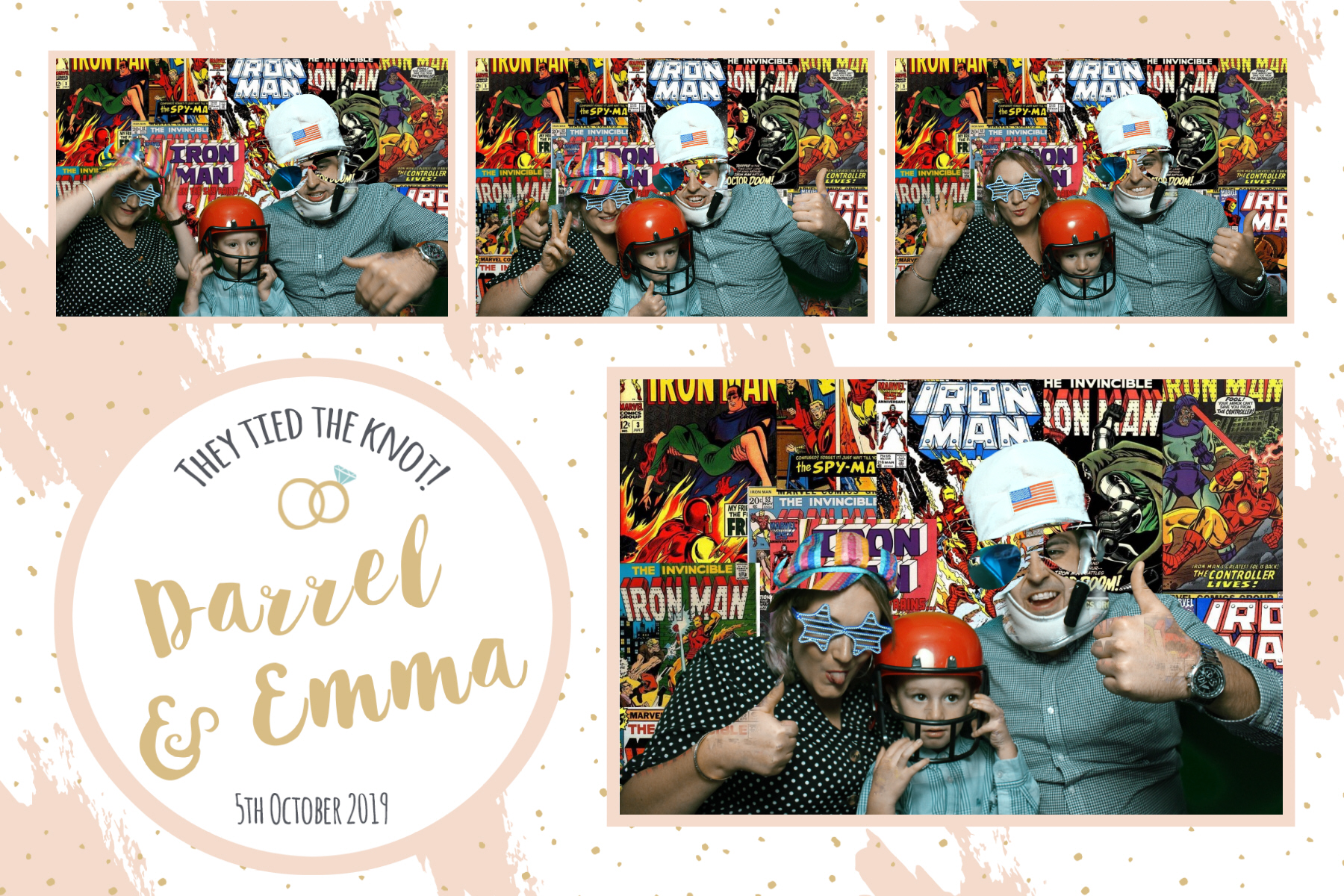 Darrel and Emma | View more photos from the event at gallery.blissbooth.co.uk/u/BlissBooth/Darrel-and-Emma